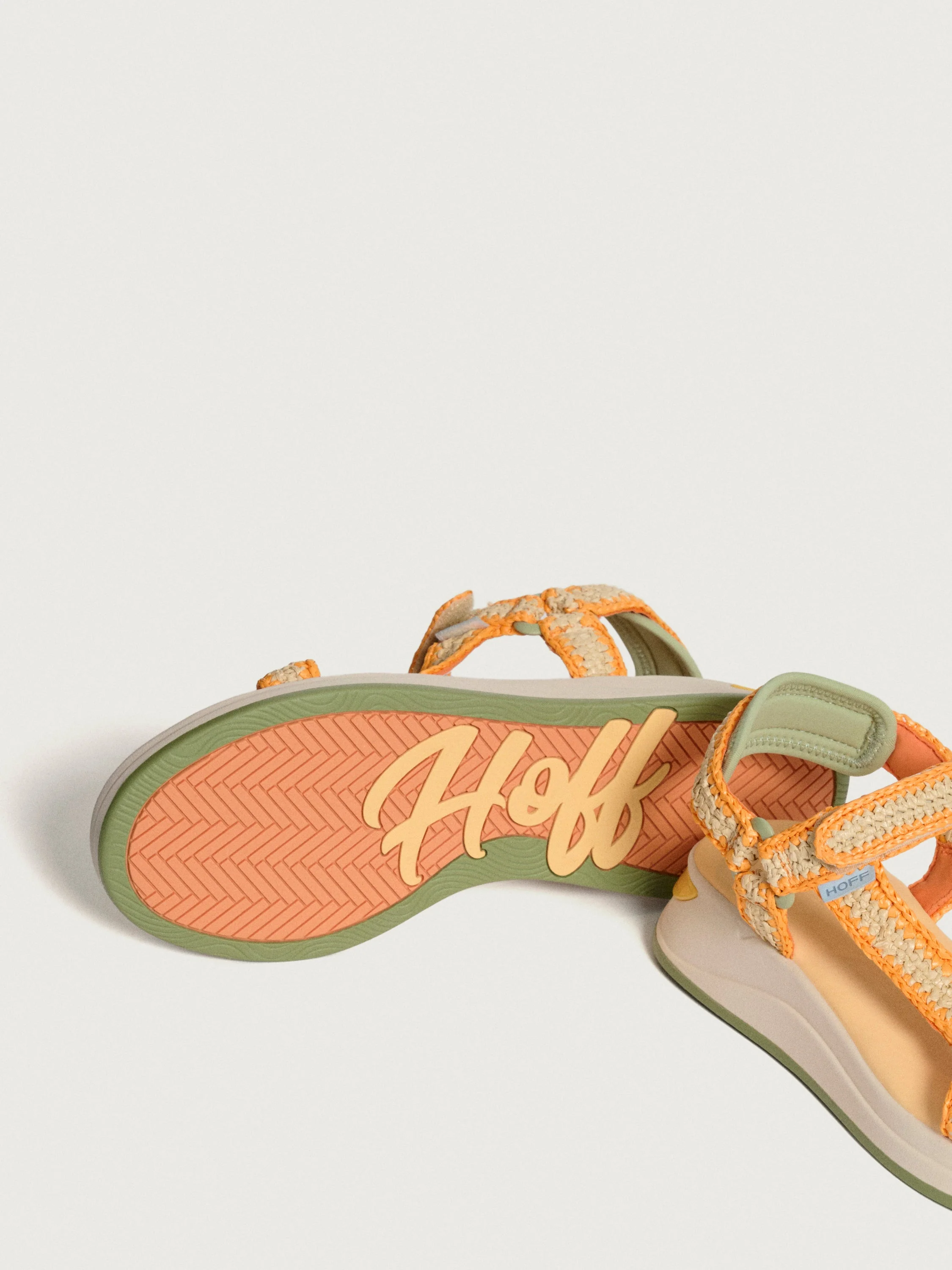 Sandal Island Raffia Orange - Image 4