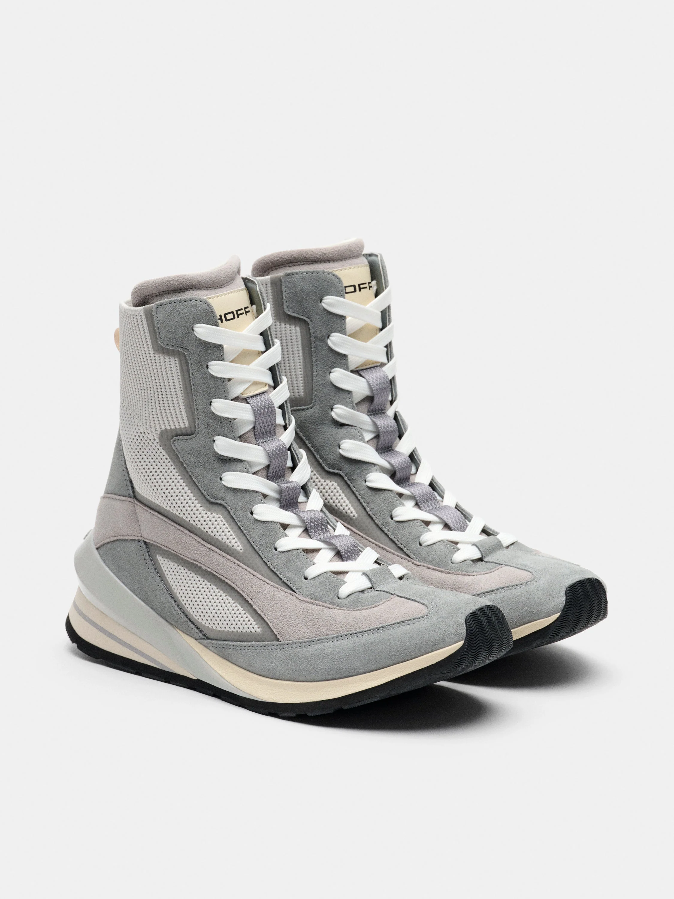 Seven Hightop Runner Grey - Image 2